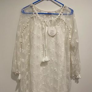 Brand new Lace dress with removable slip